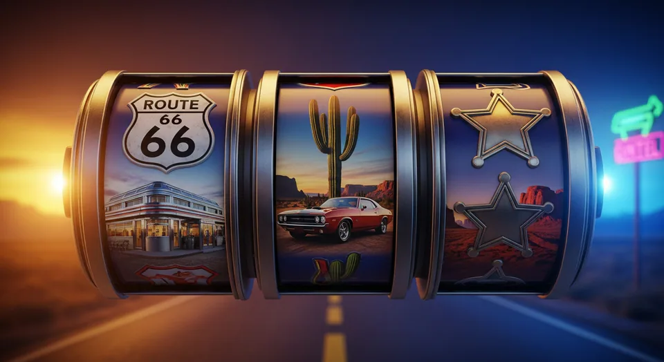 Highway Reels slot game cover